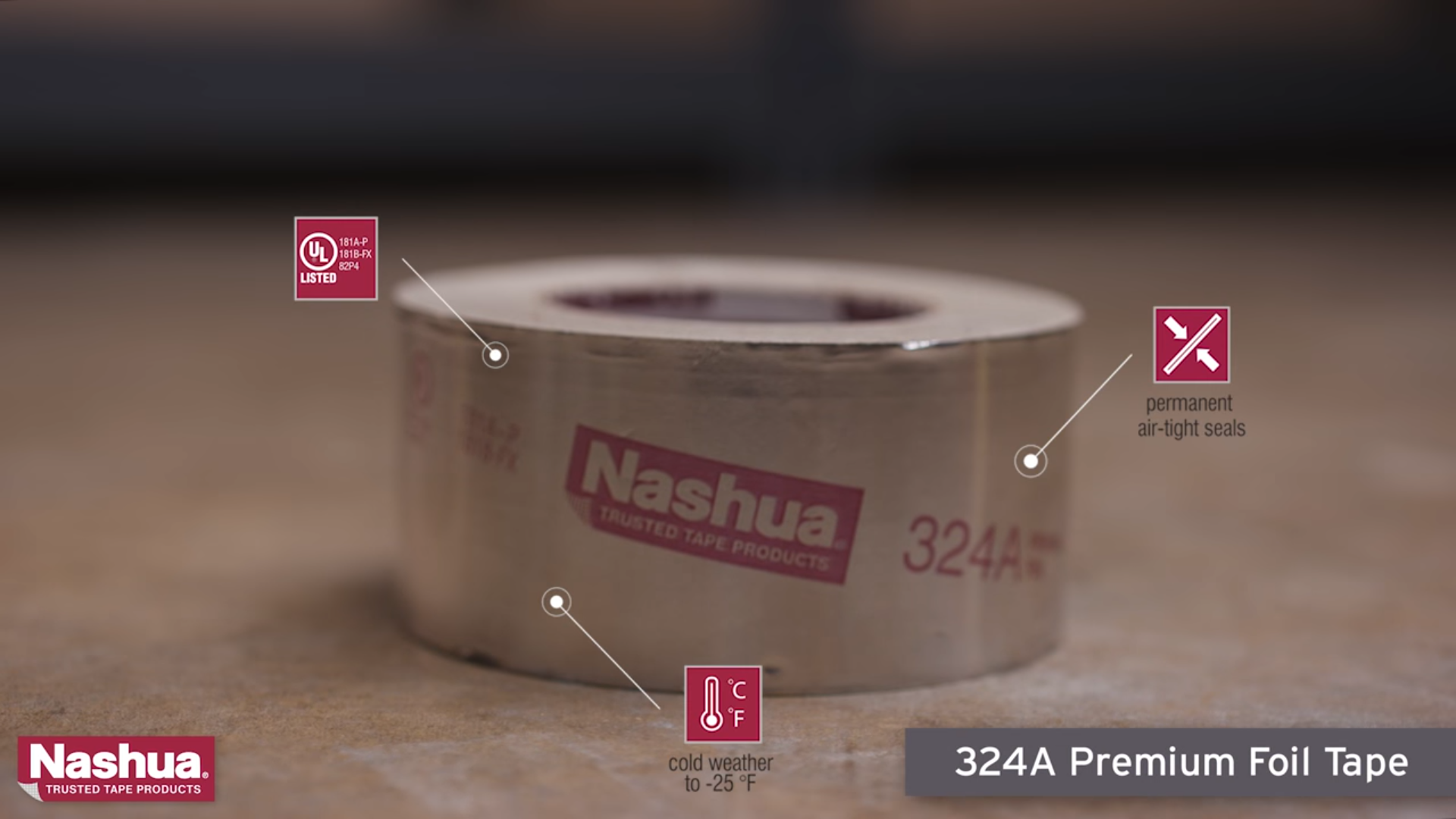 NASHUA 1.12 inch x 5 ft. Fast-Grip Self-Fusing Silicone Tape